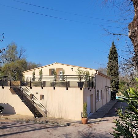 Villa L'Abaguie-Charmant Logement Au Calme Entre Mer Et Montagne Cagnes-sur-Mer Bagian luar foto